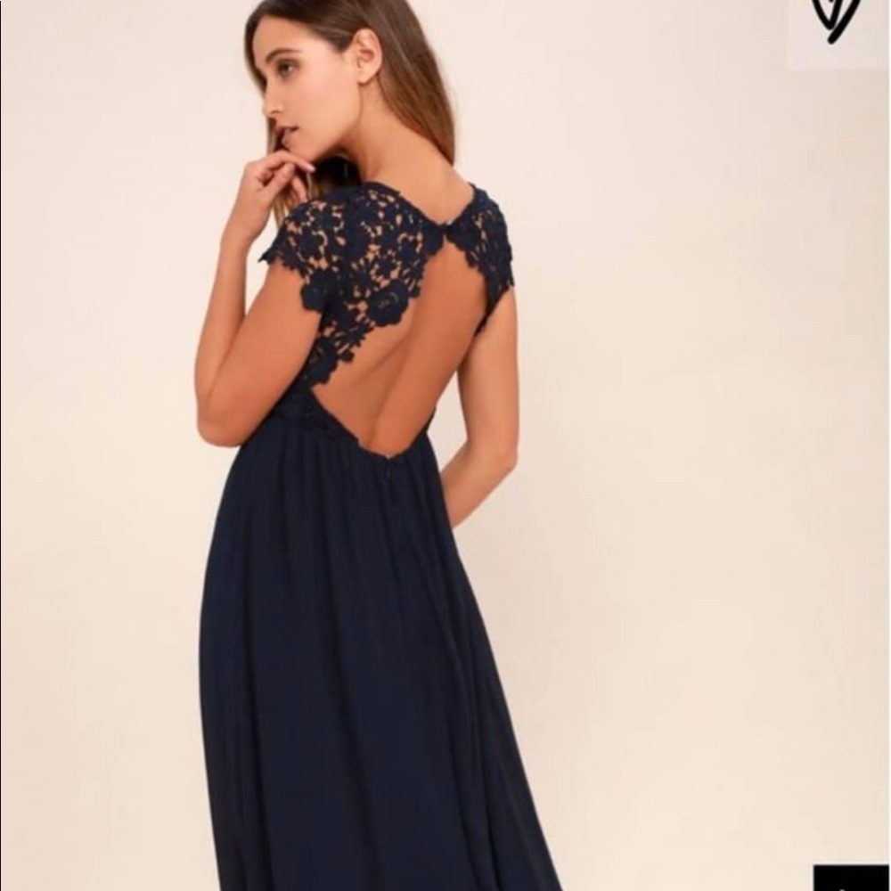 Navy Blue Lulu’s Dress